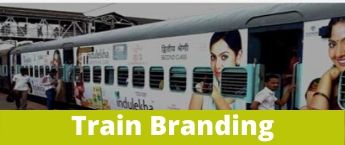 Train Wrap Advertising , Koyna Express Train Vinyl Wrapping